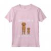 Donna Vintage Aspetta, Vedo Un Coonhound Retro Maglietta con Collo a V - Ideale per Compleanno e Natale per gli Amanti dei Cani Coonhound