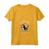 Donna Caffè e Treeing Walker Coonhound Maglietta con Collo a V - Slogan Coffee and Walkers - Ideale per Amanti dei Cani