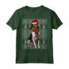 Natale Ugly Christmas Treeing Walker Coonhound Maglietta - Regalo Divertente per Amanti dei Cani - Santa Hat Xmas Design