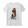 Natale Ugly Christmas Treeing Walker Coonhound Maglietta - Regalo Divertente per Amanti dei Cani - Santa Hat Xmas Design