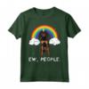 Unicorno Arcobaleno Mágico Black And Tan Coonhound Maglietta - Regalo Divertente per Amanti dei Cani - Design Rainbow Ew People