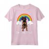 Unicorno Arcobaleno Mágico Black And Tan Coonhound Maglietta - Regalo Divertente per Amanti dei Cani - Design Rainbow Ew People
