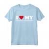 I Heart Dog Dad Mom - Amo Redbone Coonhound Maglietta - Abbigliamento Divertente per Amanti dei Cani