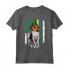 Bandiera Irlandese San Patrizio Treeing Walker Coonhound Maglietta - Regalo Divertente per Amanti dei Cani