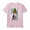 Bandiera Irlandese San Patrizio Treeing Walker Coonhound Maglietta - Regalo Divertente per Amanti dei Cani