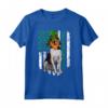 Bandiera Irlandese San Patrizio Treeing Walker Coonhound Maglietta - Regalo Divertente per Amanti dei Cani