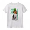 Bandiera Irlandese San Patrizio Treeing Walker Coonhound Maglietta - Regalo Divertente per Amanti dei Cani