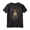 Bandiera USA Camuffamento American English Coonhound Maglietta - Design Divertente per Amanti dei Cani - Celebrativo del 4 Luglio