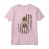 Bandiera USA Camuffamento American English Coonhound Maglietta - Design Divertente per Amanti dei Cani - Celebrativo del 4 Luglio