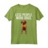 Meno Persona Più Cani Redbone Coonhound Maglietta - Regalo per Amanti dei Cani - Divertente Indumento per Introvertiti