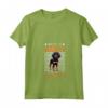 Donna Corridore e Coonhound Nero e Marrone Maglietta con Collo a V - Miles of Smiles - Running with my Coonhound
