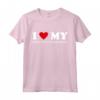 I Heart Dog Dad Mom - Amo il Coonhound nero e marrone chiaro Maglietta - Abbigliamento divertente Black And Tan Coonhound per Feste e Regali