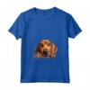 Donna Cane di Razza Cucciolo che Sbircia - Redbone Coonhound Maglietta con Collo a V - Ideale per Amanti dei Cani