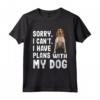 Sorry I Can't I Have Plans With My American English Coonhound - T-shirt divertente per amanti dei cani - Regalo per chi ama gli animali