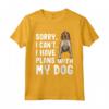 Sorry I Can't I Have Plans With My American English Coonhound - T-shirt divertente per amanti dei cani - Regalo per chi ama gli animali