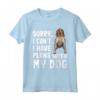 Sorry I Can't I Have Plans With My American English Coonhound - T-shirt divertente per amanti dei cani - Regalo per chi ama gli animali