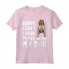 Sorry I Can't I Have Plans With My American English Coonhound - T-shirt divertente per amanti dei cani - Regalo per chi ama gli animali