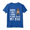 Sorry I Can't I Have Plans With My American English Coonhound - T-shirt divertente per amanti dei cani - Regalo per chi ama gli animali