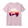 Silhouette Carina American Coonhound Maglietta - Cucciolo di papà o mamma - Ideale come Regalo per Amanti dei Cani
