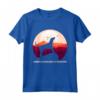 Silhouette Carina American Coonhound Maglietta - Cucciolo di papà o mamma - Ideale come Regalo per Amanti dei Cani