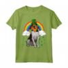 Treeing Walker Coonhound - Maglietta Divertente per Amanti dei Cani - Ideale per San Patrizio con Leprecauno