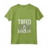 Treed With A Walker - Maglietta Treeing Walker Coonhound con Collo a V - Ideale per Proprietari di Cani e Amanti degli Animali
