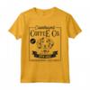 Retro Coonhound Caffè Divertente - Maglietta Unica per Amanti del Caffè e Proprietari di Coonhound - Ideale per Regali di Compleanno o Natale