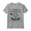 Retro Coonhound Caffè Divertente - Maglietta Unica per Amanti del Caffè e Proprietari di Coonhound - Ideale per Regali di Compleanno o Natale