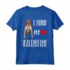 Trovato Il Mio Amore American English Coonhound Maglietta - Design Divertente per Amanti dei Cani - Ideale come Regalo per il Tuo Coonhound