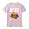 NOPE NOT OGGI - Lazy Dog Divertente Redbone Coonhound Maglietta - Ideale per Regalare agli Amanti dei Cani - Compleanno, Ringraziamento, Natale