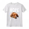 NOPE NOT OGGI - Lazy Dog Divertente Redbone Coonhound Maglietta - Ideale per Regalare agli Amanti dei Cani - Compleanno, Ringraziamento, Natale