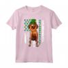 Bandiera Irlandese San Patrizio Redbone Coonhound Maglietta - Regalo Divertente per Amanti dei Cani