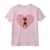L'Impronta Digitale Amore Redbone Coonhound Maglietta - Ideale Regalo San Valentino per Amanti dei Cani - Design Divertente