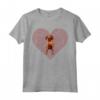L'Impronta Digitale Amore Redbone Coonhound Maglietta - Ideale Regalo San Valentino per Amanti dei Cani - Design Divertente