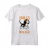 Runner e Treeing Walker Coonhound Maglietta - Miles of Smiles - Slogan per Cani e Amanti della Corsa