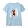 Bandiera Americana Redbone Coonhound - Maglietta 4th Of July USA - Ideale per Amanti dei Cani e Patrioti