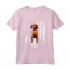 Bandiera Americana Redbone Coonhound - Maglietta 4th Of July USA - Ideale per Amanti dei Cani e Patrioti