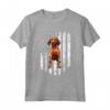Bandiera Americana Redbone Coonhound - Maglietta 4th Of July USA - Ideale per Amanti dei Cani e Patrioti