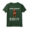 Cani Mi Dendono Felice Redbone Coonhound Maglietta - Regalo Divertente per Amanti dei Cani