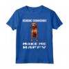 Cani Mi Dendono Felice Redbone Coonhound Maglietta - Regalo Divertente per Amanti dei Cani