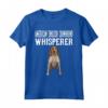 Il Cane Susurra American English Coonhound Maglietta - Regalo Divertente per Amanti dei Cani - Whisperer Design