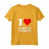 Donna Cuore rosso Amo Black and Tan Coonhounds - Maglietta con Collo a V per Amanti dei Cani - Ideale come Regalo