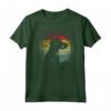 Retro Vintage Redbone Coonhound Maglietta - Design Cane Ritratto - Per Appassionati e Addestratori