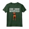 Il Cane Susurra Redbone Coonhound Maglietta - Regalo Divertente per Amanti dei Cani - Indumento con Il Detto Redbone Coonhound Whisperer