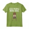 Meno Persona Più Cani - American English Coonhound Maglietta Divertente per Amanti dei Cani - Regalo per il Cane
