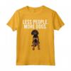 Meno Persona Più Cani Black and Tan Coonhound Maglietta - Regalo Divertente per Amanti dei Cani e Introvertiti