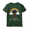 Arcobaleno Mágico Unicorno Black And Tan Coonhound Maglietta - Regalo Divertente per Amanti dei Cani