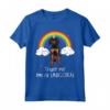 Arcobaleno Mágico Unicorno Black And Tan Coonhound Maglietta - Regalo Divertente per Amanti dei Cani