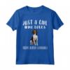 Solo Ragazza Che Ama Cani Treeing Walker Coonhound - Maglietta Divertente per Amanti dei Cani - Regalo per Chi Adora i Cani