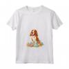 Donna American English Coonhound Cane Razza Buona Pasqua Uomini Donne Maglietta con Collo a V - Felice Pasqua American English Coonhound - Ideale per Festeggiare con la Famiglia